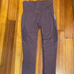 Gymshark energy+ seamless leggings- deep purple